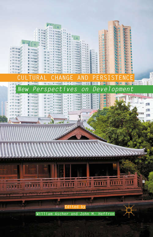 Book cover of Cultural Change and Persistence: New Perspectives on Development (2010)