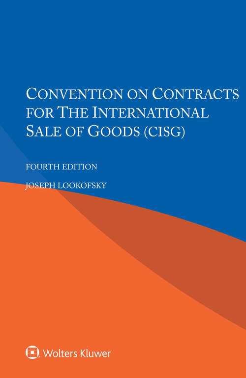 Book cover of Convention on Contracts for the International Sale of Goods (CISG)