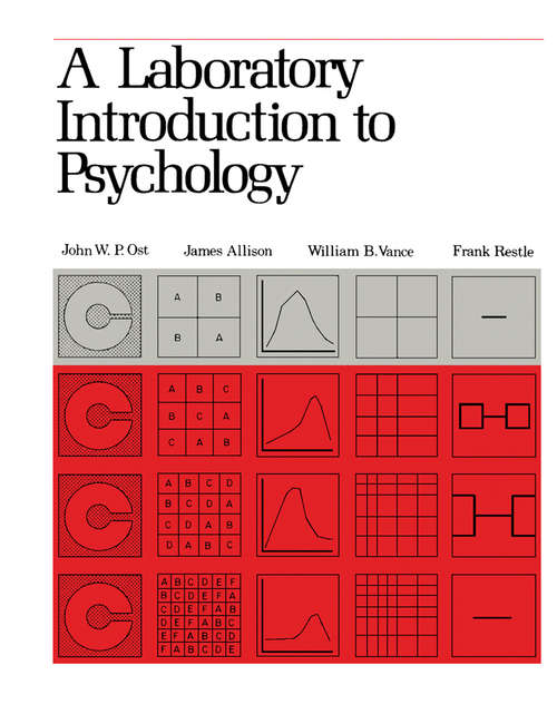 Book cover of A Laboratory Introduction to Psychology