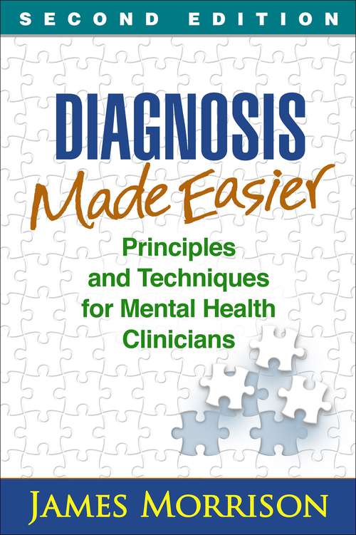 Book cover of Diagnosis Made Easier: Principles and Techniques for Mental Health Clinicians (Second Edition) (PDF)