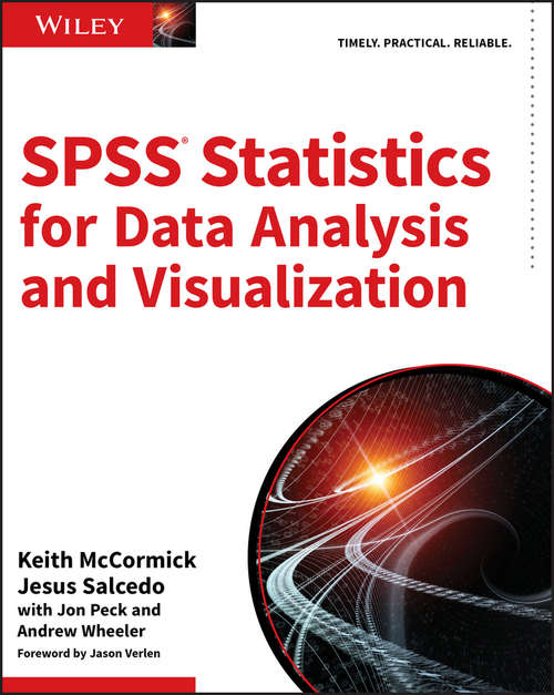Book cover of SPSS Statistics for Data Analysis and Visualization