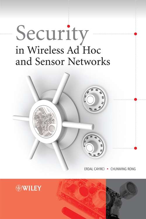 Book cover of Security in Wireless Ad Hoc and Sensor Networks