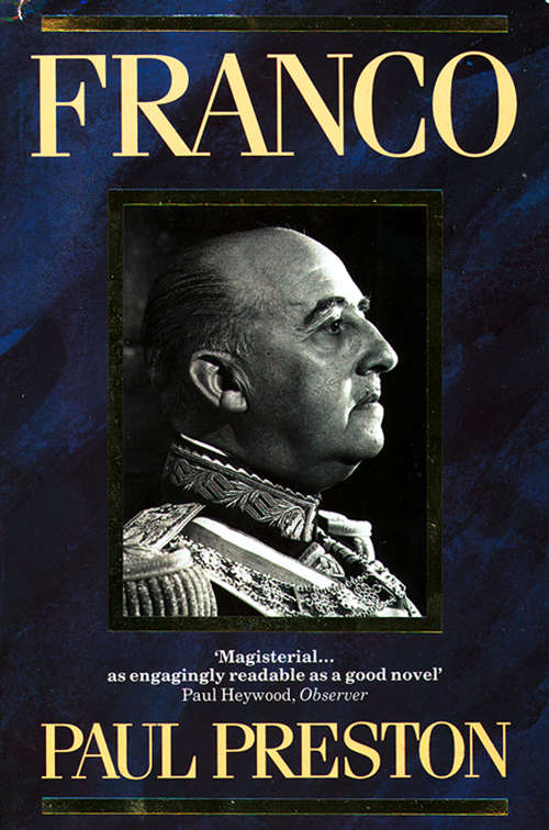 Book cover of Franco: Caudillo De España (ePub edition) (Hojas Nuevas Ser.: Vol. 3)