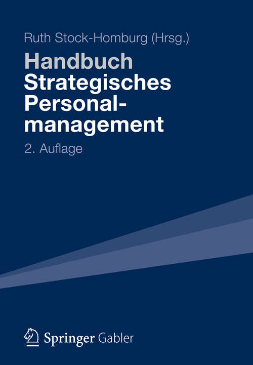 Book cover of Handbuch Strategisches Personalmanagement (2. Aufl. 2013)