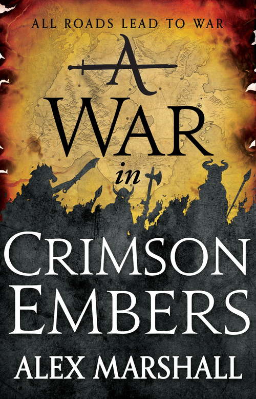 Book cover of A War in Crimson Embers: Book Three of the Crimson Empire (Crimson Empire #3)