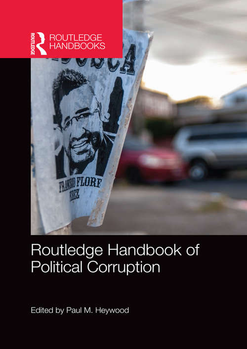 Book cover of Routledge Handbook of Political Corruption