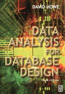 Book cover of Data Analysis For Database Design (PDF)