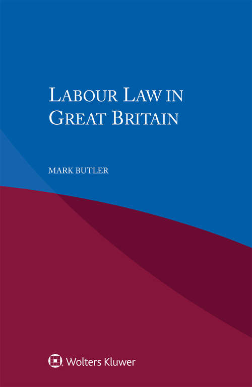 Book cover of Labour Law in Great Britain (7)