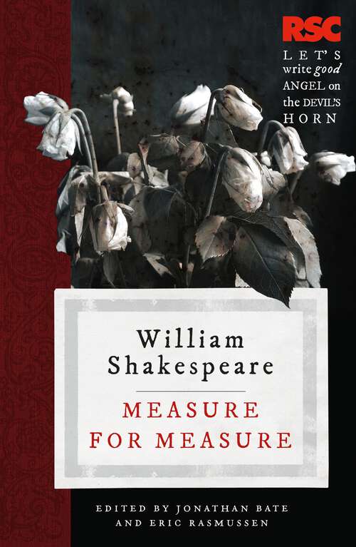 Book cover of Measure for Measure (2010) (The RSC Shakespeare)