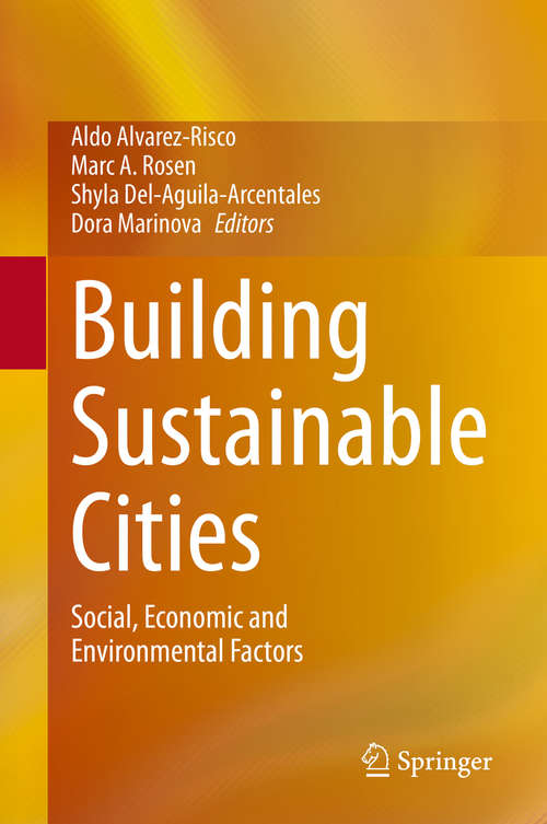 Book cover of Building Sustainable Cities: Social, Economic and Environmental Factors (1st ed. 2020)