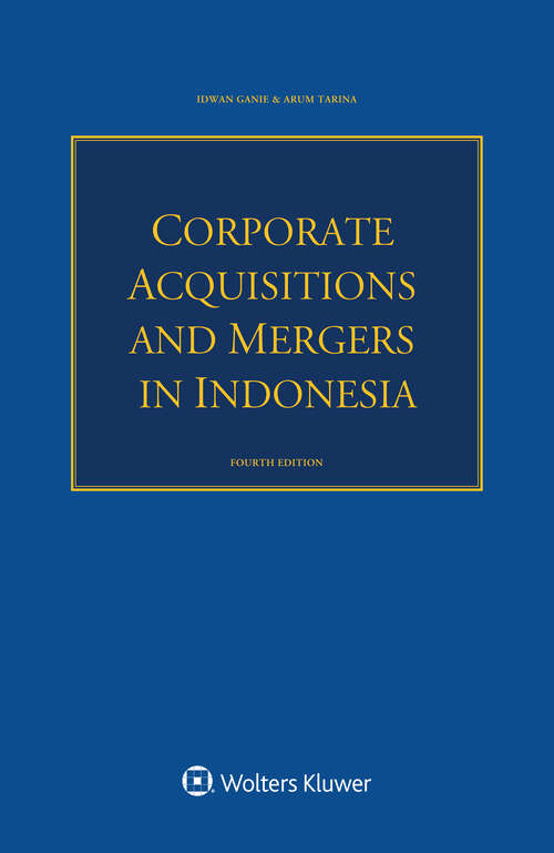 Book cover of Corporate Acquisitions and Mergers in Indonesia (4)