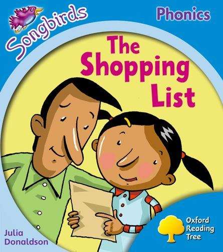 Book cover of Oxford Reading Tree, Stage 3, Songbirds: The Shopping List (PDF)