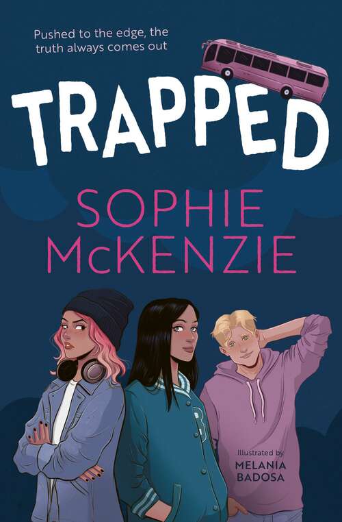 Book cover of Trapped (Collins Big Cat)