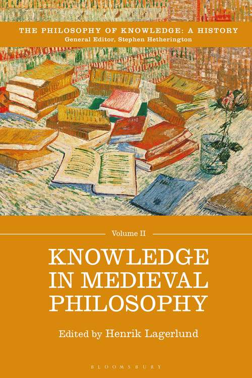 Book cover of Knowledge in Medieval Philosophy