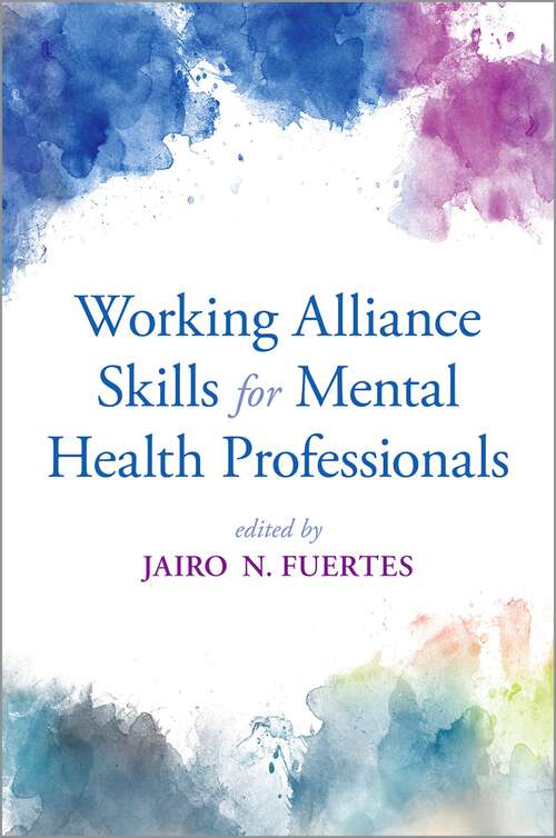 Book cover of Working Alliance Skills for Mental Health Professionals