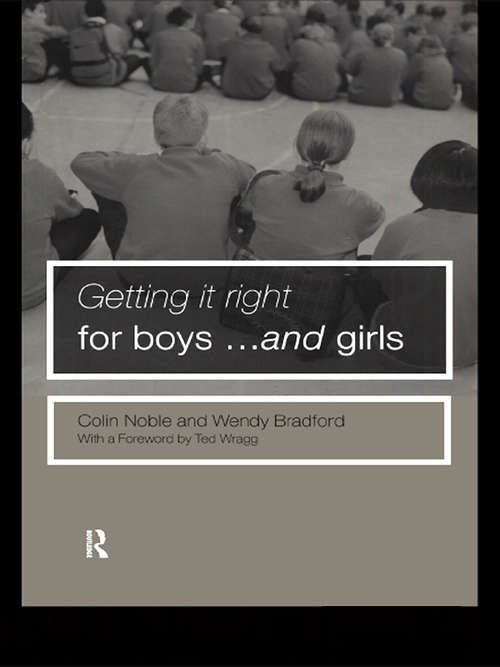 Book cover of Getting it Right for Boys ... and Girls
