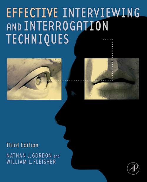 Book cover of Effective Interviewing and Interrogation Techniques (3)