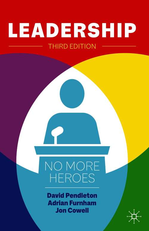 Book cover of Leadership: No More Heroes (3rd ed. 2021)