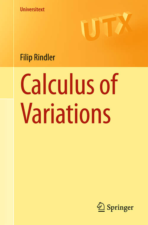 Book cover of Calculus of Variations (Universitext)