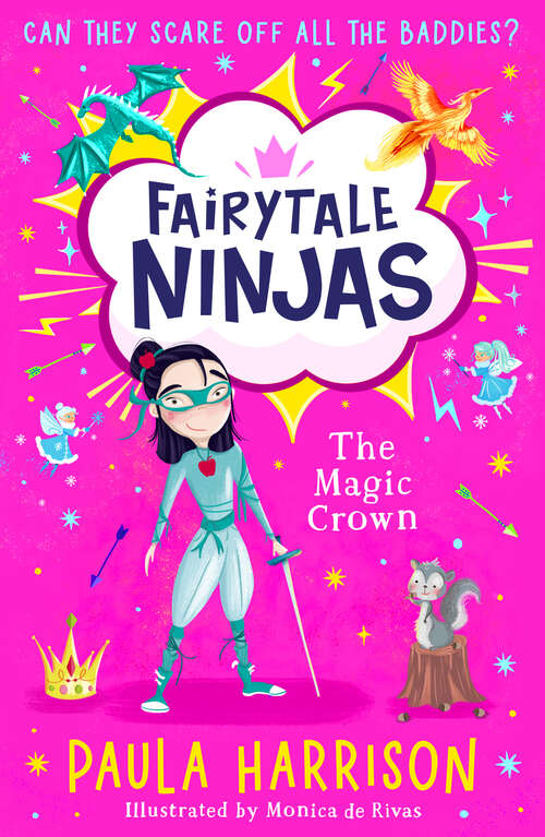 Book cover of The Magic Crown (Fairytale Ninjas #2)