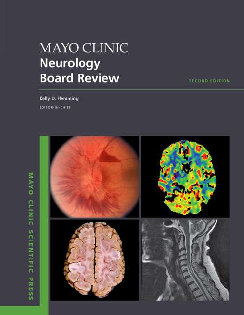 Book cover of Mayo Clinic Neurology Board Review (2) (Mayo Clinic Scientific Press)