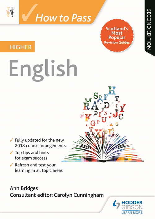 Book cover of How to Pass Higher English: Second Edition: Second Edition Epub (How To Pass - Higher Level)