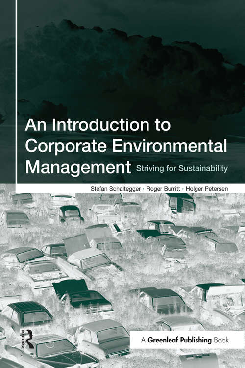 Book cover of An Introduction to Corporate Environmental Management: Striving for Sustainability