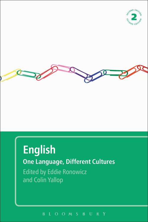 Book cover of English: One Language, Different Cultures