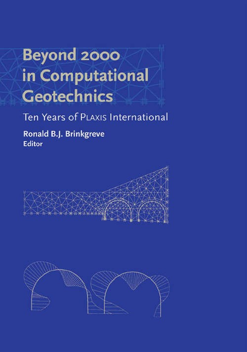 Book cover of Beyond 2000 in Computational Geotechnics