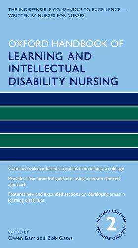 Book cover of Oxford Handbook Of Learning And Intellectual Disability Nursing (PDF) ((2nd edition))