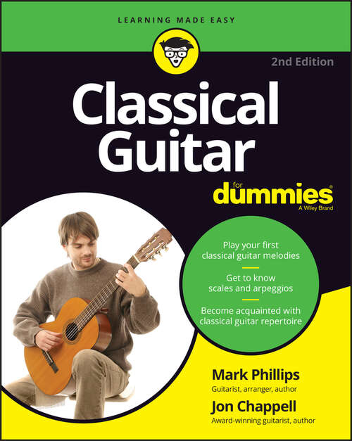 Book cover of Classical Guitar For Dummies (2)