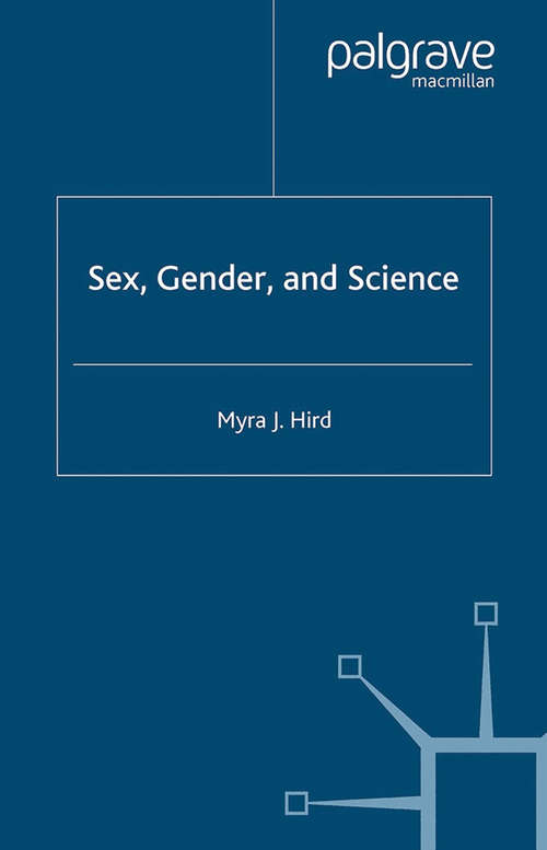 Book cover of Sex, Gender, and Science (2004)