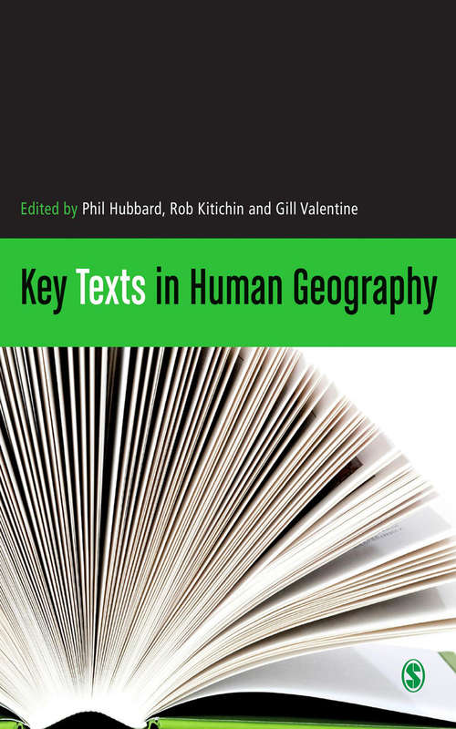 Book cover of Key Texts in Human Geography