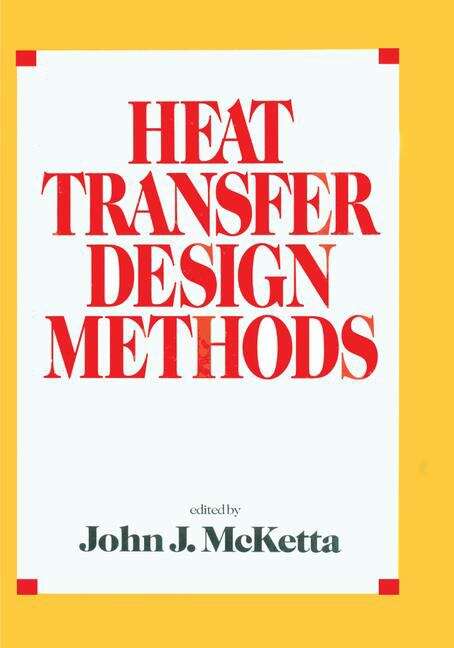 Book cover of Heat Transfer Design Methods (PDF)