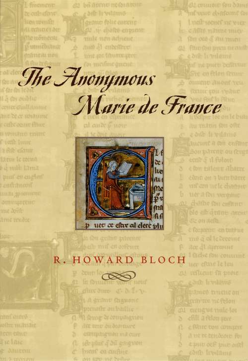 Book cover of The Anonymous Marie de France