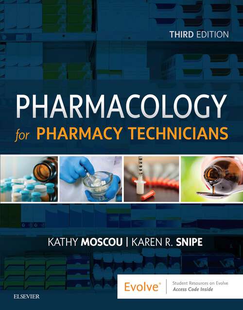 Book cover of Pharmacology for Pharmacy Technicians - E-Book: Pharmacology for Pharmacy Technicians - E-Book (3)