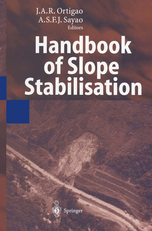 Book cover of Handbook of Slope Stabilisation (2004)