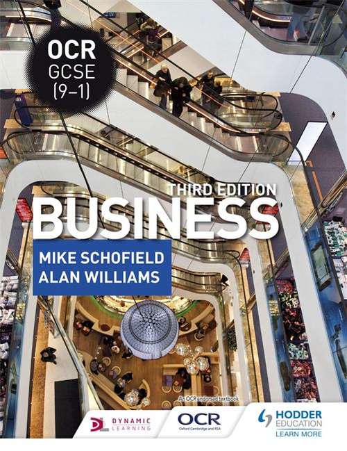 Book cover of OCR GCSE (9-1) Business (PDF) ((3rd editon))