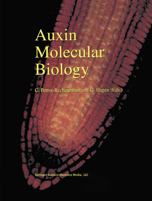 Book cover of Auxin Molecular Biology (2002)