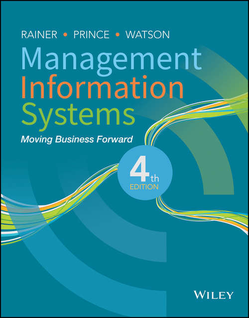 Book cover of Management Information Systems