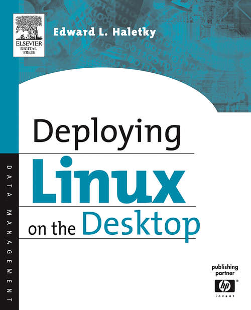 Book cover of Deploying LINUX on the Desktop