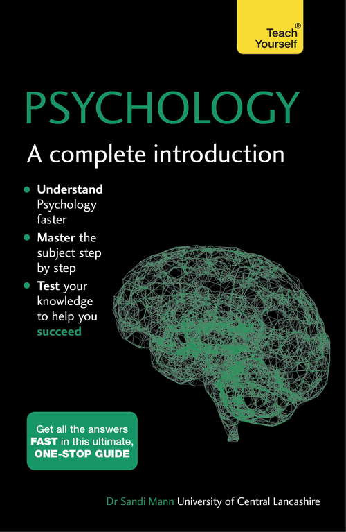 Book cover of Psychology: A Complete Introduction: Teach Yourself (A\complete Introduction Ser.)