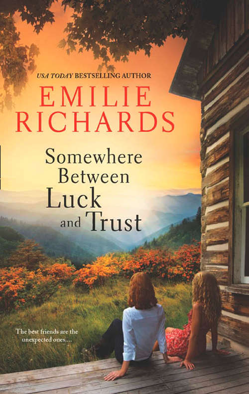Book cover of Somewhere Between Luck and Trust (ePub First edition) (Goddesses Anonymous #2)