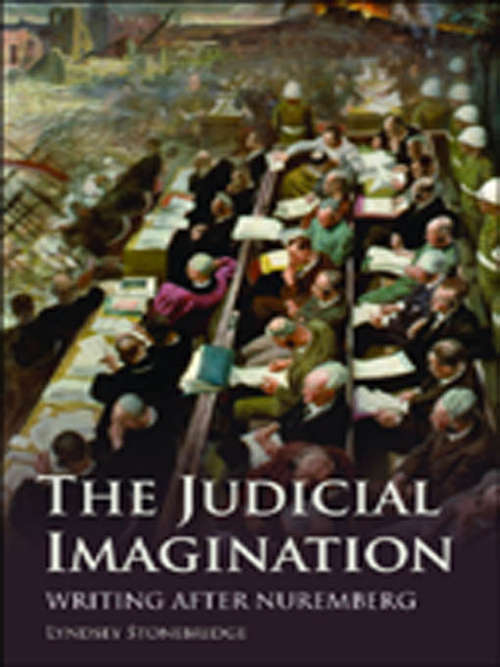 Book cover of The Judicial Imagination: Writing After Nuremberg