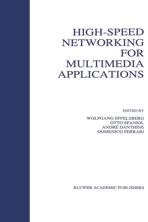 Book cover of High-Speed Networking for Multimedia Applications (1996)