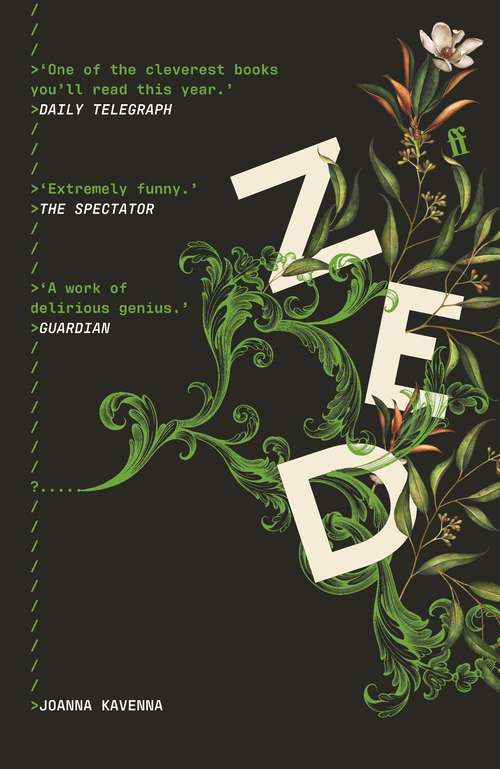 Book cover of Zed: A Novel (Main)