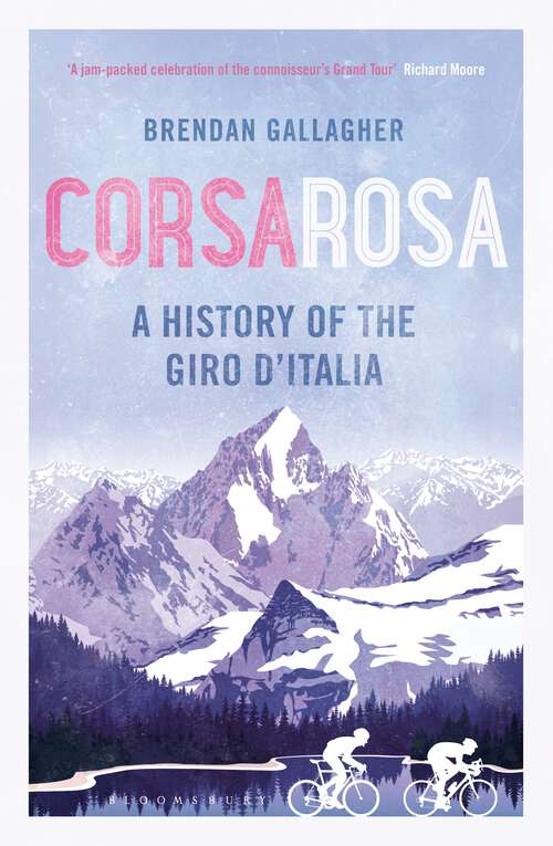 Book cover of Corsa Rosa: A history of the Giro d’Italia