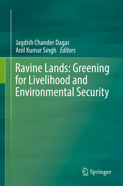 Book cover of Ravine Lands: Greening for Livelihood and Environmental Security