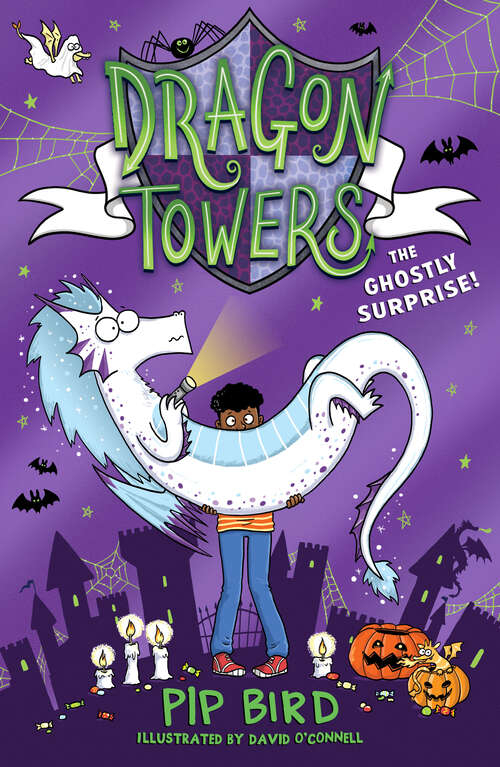 Book cover of Dragon Towers: The Ghostly Surprise (Dragon Towers)