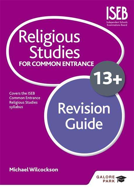 Book cover of Religious Studies for Common Entrance 13+ Revision Guide (2nd edition) (PDF)